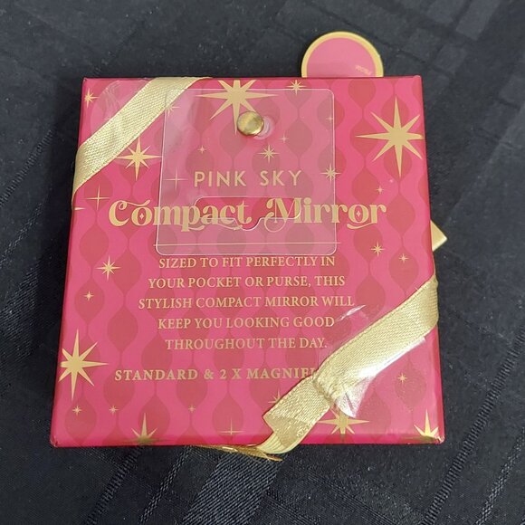 NIB PINK SKY COMPACT MIRROR MONOGRAM S‎ - Picture 2 of 3